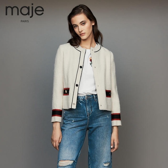 Maje Tweed Jacket and Skirt Suit - Picture 8 of 9